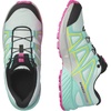 Salomon Kids Speedcross J Unisex Trail Running Shoe(Bleached Aqua/Blue Radiance/Lunar Rock)