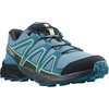 Salomon Kids Speedcross J Unisex Trail Running Shoe(Delphinium Blue/Stormy Weather/India Ink)