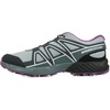 Salomon Kids Speedcross J Unisex Trail Running Shoe(Quarry/Black/Sparkling Grape)