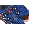 Salomon Kids Speedcross J Unisex Trail Running Shoe(Surf the Web/Fiery Red/Black)