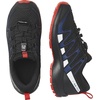 Salomon Kids Xa Pro V8 (Little Kid/Big Kid)(Black/Lapis Blue/Fiery Red)