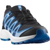 Salomon Kids Xa Pro V8 (Little Kid/Big Kid)(Black/White/French Blue)