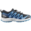 Salomon Kids Xa Pro V8 (Little Kid/Big Kid)(Black/White/French Blue)
