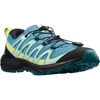Salomon Kids Xa Pro V8 (Little Kid/Big Kid)(Delphinium Blue/Black/Charlock)
