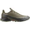 Salomon Men’s Alphacross 5 Gore-TEX Trail Running Shoes(Olive Night/Black/Deep Lichen Green)