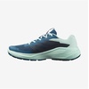 Salomon Men’s Alphaglide Trail Running Shoe, Lightweight Cushioning and All-Terrain Grip for Trail Running & Hiking(Poseidon Bay Parakeet)