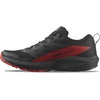 Salomon Men’s Sense Ride 5 Trail Running Shoes(Black Fiery Red Black)