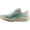 Salomon Men’s Sense Ride 5 Trail Running Shoes(Lily Pad Rainy Day Bleached Aqua)
