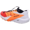 Salomon Men’s Sense Ride 5 Trail Running Shoes(Lunar Rock Shocking Orange Fiery Re)