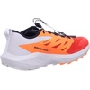 Salomon Men’s Sense Ride 5 Trail Running Shoes(Lunar Rock Shocking Orange Fiery Re)