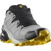 Salomon Men’s Speedcross GTX Waterproof Trail Running Shoes(Sharkskin/Black/Lemon)
