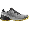 Salomon Men’s Speedcross GTX Waterproof Trail Running Shoes(Sharkskin/Black/Lemon)