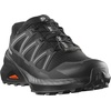 Salomon Men’s Speedcross Peak Gore-Tex Trail Running Shoe, Waterproof All-Terrain Performance for Hiking & Long Trail Sessions(Black/Black/Asphalt)