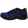 Salomon Men’s XA PRO 3D Gore-Tex Waterproof Trail Running Shoes(Blue Mazarine Blue Wil Black Lime Green)