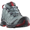 Salomon Men’s XA PRO 3D Gore-Tex Waterproof Trail Running Shoes(Lead/Black/Barbados Cherry)