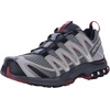Salomon Men’s XA PRO 3D Trail Running Shoes(Monument/Ebony/Red Dahlia)