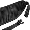 Salomon Pulse Sling Belt, Minimalist Adjustable Running Belt with 3–5L Expandable Storage for Phone, Flask & Nutrition – BLACK – NS