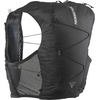 Salomon Unisex Active Skin 8, Hydration & Storage Vest with 500ml Flasks Included(BLACK / METAL)