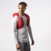 Salomon Unisex Active Skin 8, Hydration & Storage Vest with 500ml Flasks Included(RED DAHLIA / HIGH RISK RED)