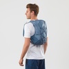 Salomon Unisex Agile 12 Set, Hydration & Storage Vest with 500ml Flasks Included(Copen Blue / DARK DENIM)