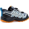 Salomon Unisex Junior’s XA Pro V8 Mid Waterproof Trail Running Shoes for Kids(Grisaille/Dark Blue/Turmeric)