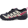 Salomon Unisex Junior’s XA Pro V8 Mid Waterproof Trail Running Shoes for Kids(India Ink/Transparent Yellow/Pink Glo)