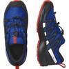Salomon Unisex Junior’s XA Pro V8 Mid Waterproof Trail Running Shoes for Kids(Lapis Blue/Black/Fiery Red)