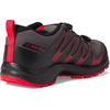Salomon Unisex Junior’s XA Pro V8 Mid Waterproof Trail Running Shoes for Kids(Magnet/Black/Poppy Red)