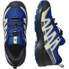 Salomon Unisex Junior’s XA Pro V8 Mid Waterproof Trail Running Shoes for Kids(Nautical Blue/Black/Sharp Green)