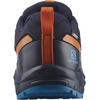 Salomon Unisex Junior’s XA Pro V8 Mid Waterproof Trail Running Shoes for Kids(Navy Wil/Vibrant Orange/Blithe)