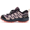 Salomon Unisex Junior’s XA Pro V8 Mid Waterproof Trail Running Shoes for Kids(Plum Kitten/Turbulence/Fusion Coral)