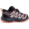 Salomon Unisex Junior’s XA Pro V8 Mid Waterproof Trail Running Shoes for Kids(Plum Kitten/Turbulence/Fusion Coral)