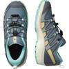 Salomon Unisex Junior’s XA Pro V8 Mid Waterproof Trail Running Shoes for Kids(Trooper/Turbulence/Aruba Blue)