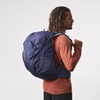 Salomon Unisex Trailblazer 30, Hiking & Trekking Backpack, 30-Liter – BLACK/ALLOY – NS(Mazarine Blue / Ghost Gray)