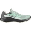 Salomon Women’s Alphaglide Gore-Tex Trail Running Shoe, Waterproof All-Terrain Shoes for Trail Running & Hiking(Green Milieu/Asphalt/Clearly Aqua)