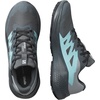 Salomon Women’s Alphaglide Gore-Tex Trail Running Shoe, Waterproof All-Terrain Shoes for Trail Running & Hiking(Turbulence/Aruba Blue/Dark Navy)