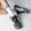 Salomon Women’s Alphaglide Gore-Tex Trail Running Shoe, Waterproof All-Terrain Shoes for Trail Running & Hiking(Turbulence/Aruba Blue/Dark Navy)