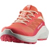 Salomon Women’s Alphaglide Trail Running Shoe, Lightweight Cushioning and All-Terrain Grip for Trail Running & Hiking(Emberglow/White/Rouge Red)