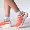 Salomon Women’s Alphaglide Trail Running Shoe, Lightweight Cushioning and All-Terrain Grip for Trail Running & Hiking(Emberglow/White/Rouge Red)