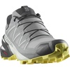 Salomon Women’s Speedcross GTX, Waterproof Trail Running Shoes(Sharkskin/Clearly Aqua/Sunny Lime)