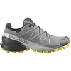 Salomon Women’s Speedcross GTX, Waterproof Trail Running Shoes(Sharkskin/Clearly Aqua/Sunny Lime)