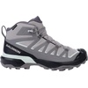 Salomon Women’s X Ultra Flare Mid Gore-Tex Hiking Shoe, Waterproof Shoes with Support & Stability for Rugged Trails & Multi-Day Hikes(Paloma/Cloudburst/Clearly Aqua)