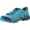 Salomon Kids Speedcross J Unisex Trail Running Shoe(Delphinium Blue/Stormy Weather/India Ink)