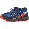 Salomon Kids Speedcross J Unisex Trail Running Shoe(Surf the Web/Fiery Red/Black)