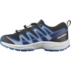 Salomon Kids Xa Pro V8 (Little Kid/Big Kid)(Black/White/French Blue)