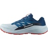 Salomon Men’s Alphaglide Trail Running Shoe, Lightweight Cushioning and All-Terrain Grip for Trail Running & Hiking(Ballad Blue/Dark Blue/Fiery Red)