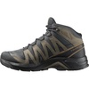 Salomon Men’s X-Adventure Recon Mid Gore-Tex Hiking Shoe, Waterproof Stability for Rugged Hiking Trails & All-Weather Trekking(Asphalt/Falcon/Coyote Brown)