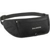 Salomon Pulse Sling Belt, Minimalist Adjustable Running Belt with 3–5L Expandable Storage for Phone, Flask & Nutrition – BLACK – NS