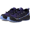 Salomon Unisex Junior’s XA Pro V8 Mid Waterproof Trail Running Shoes for Kids(Astral Aura/Black/Purple Heather)