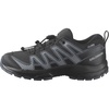 Salomon Unisex Junior’s XA Pro V8 Mid Waterproof Trail Running Shoes for Kids(Black/Turbulence/Quarry)